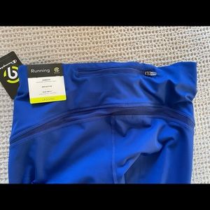 Blue Running Tights